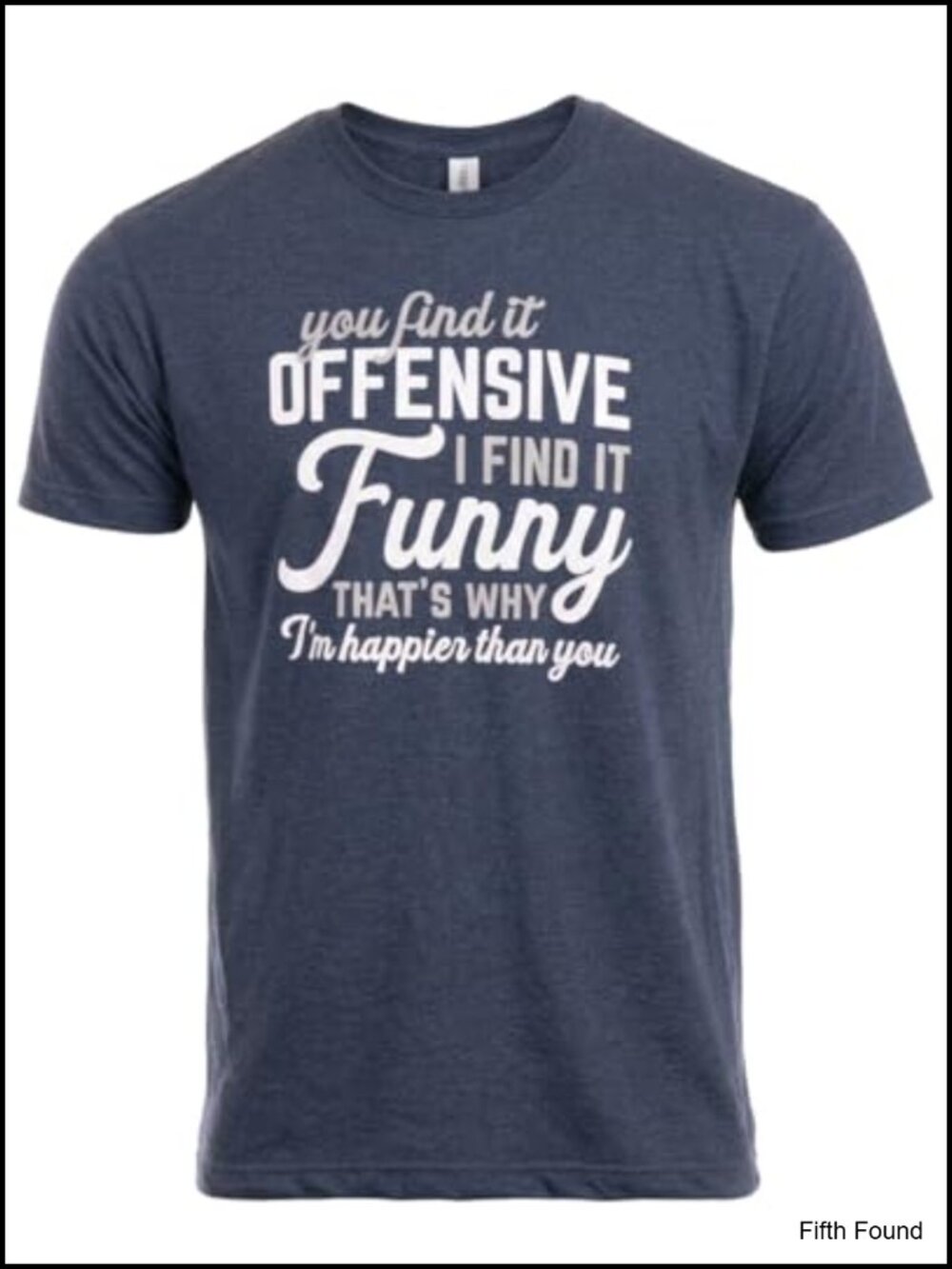 Funny F-Caw-F Novelty Graphic Tee Unisex Cotton Blend T-Shirt
